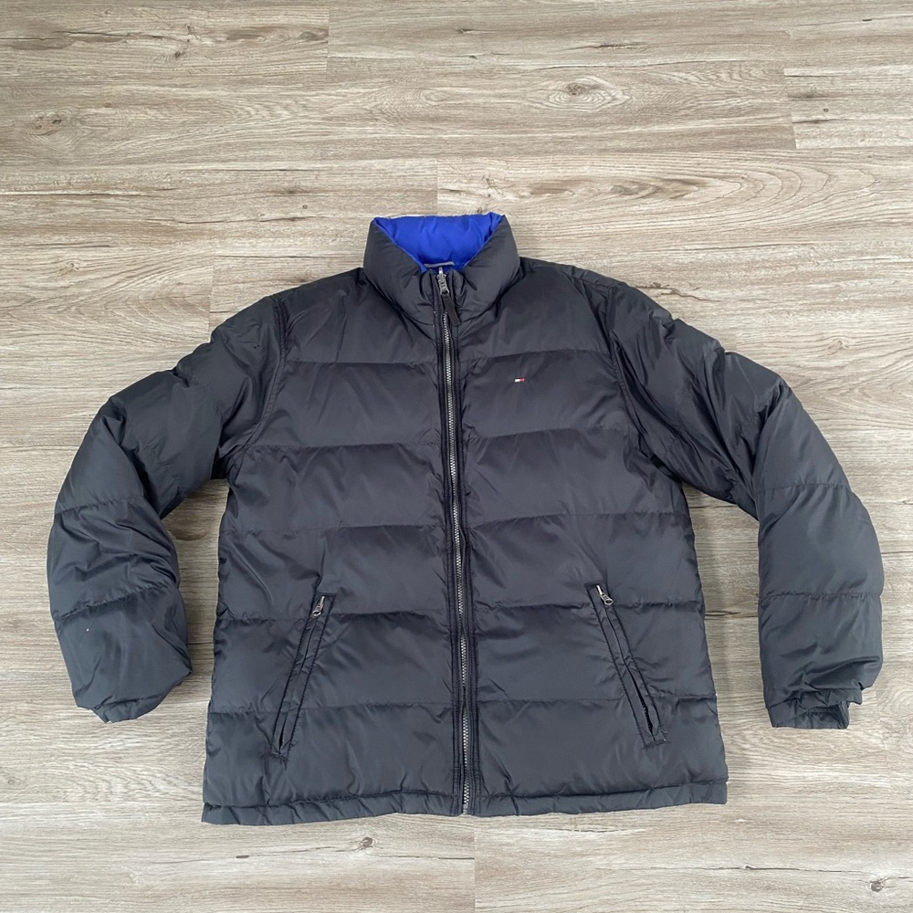 Tommy Hilfiger reversible puffer coat